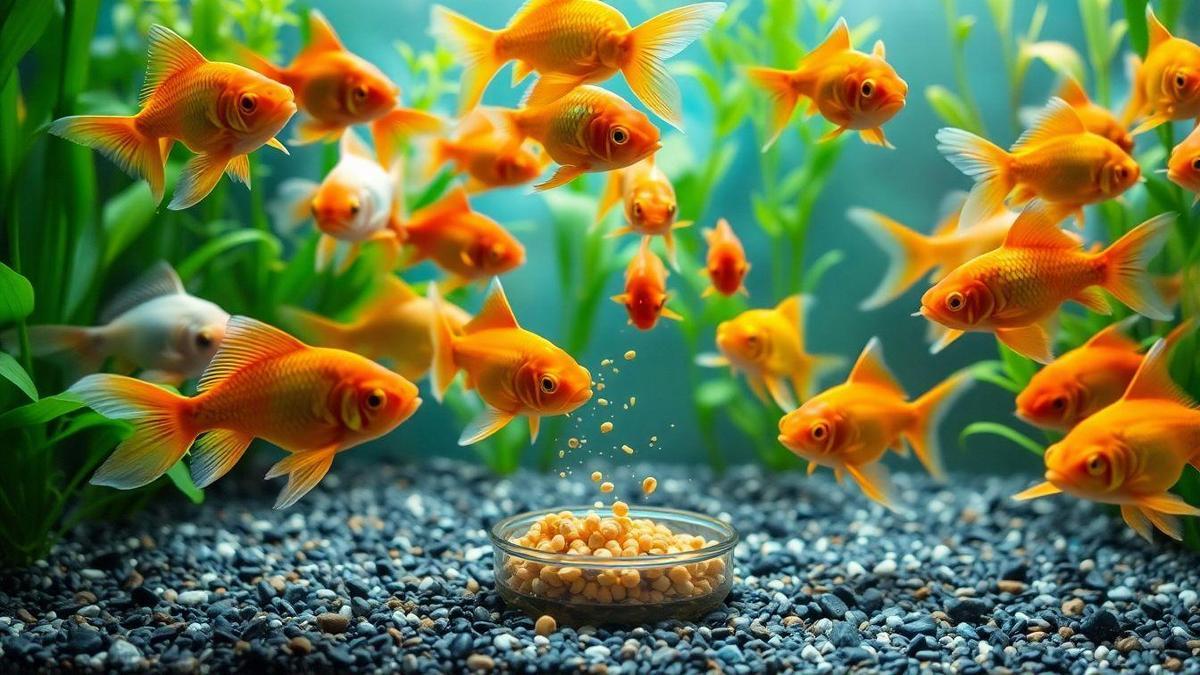 Correct Feeding for Goldfish