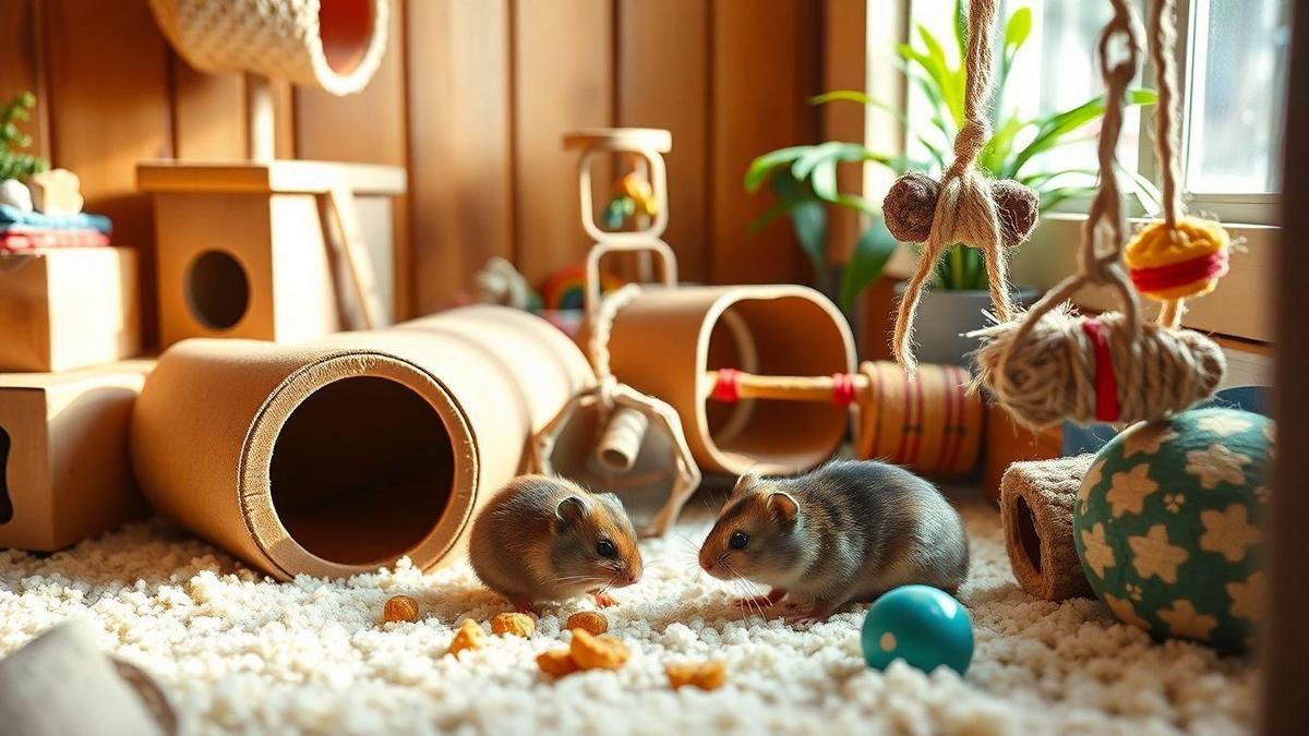 Do-It-Yourself Toys for Rodent