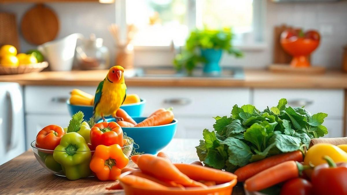 Homemade Food for Lovebirds