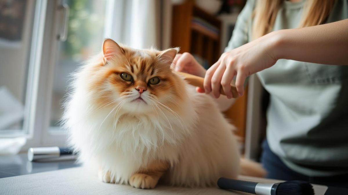How to Brush a Persian Cat Without Stress
