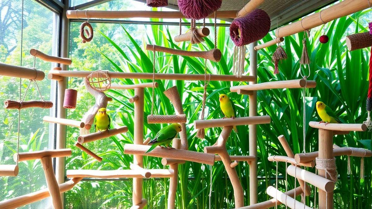 How to Set Up an Ideal Aviary for Cockatiels