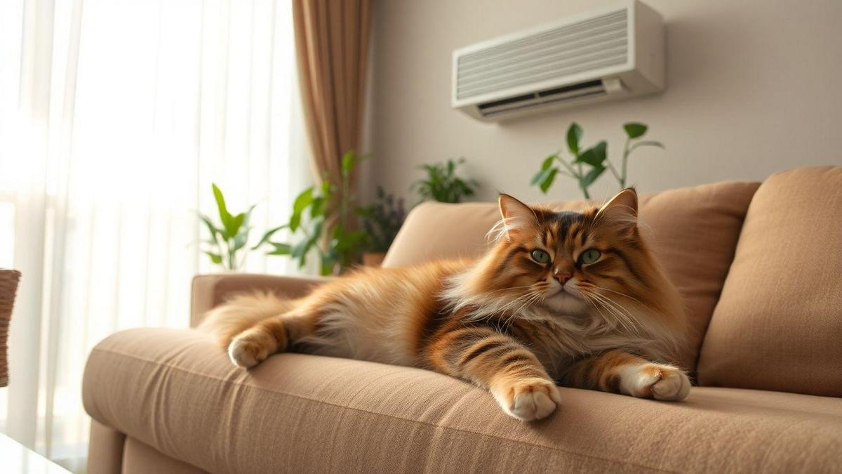 The Importance of Air Conditioning for Long-Haired Cats