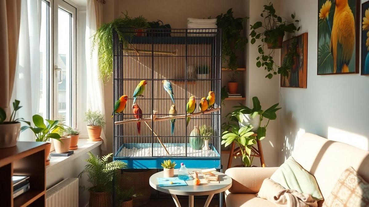 Tips for Raising Birds in an Apartment