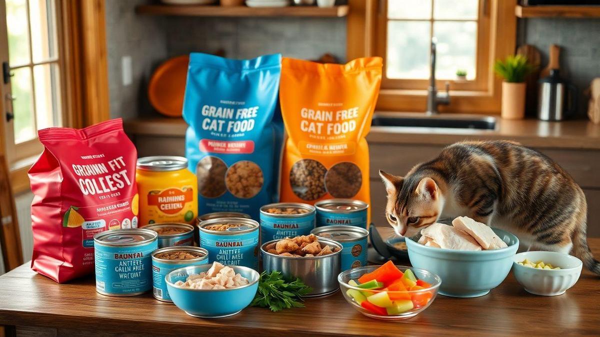 Top 5 Grain-Free Foods for Cats with Allergies